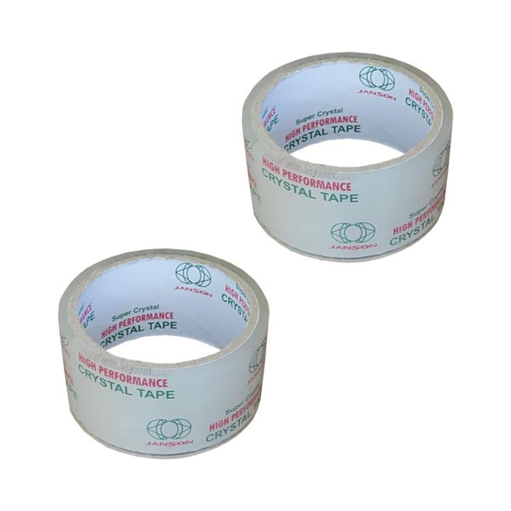 چسب پهن کریستال مدل J-40YRD عرض 5 سانتی متر بسته 2 عددی